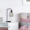 Table Lamp, Industrial Bedside Desk Lamp with 2 USB Ports and 1 AC Power Outlet